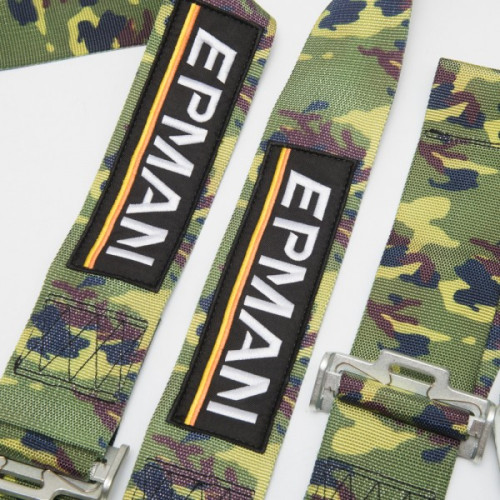 Ремені безпеки EPMAN 3" (76мм), 5 пікселів, фаст лок